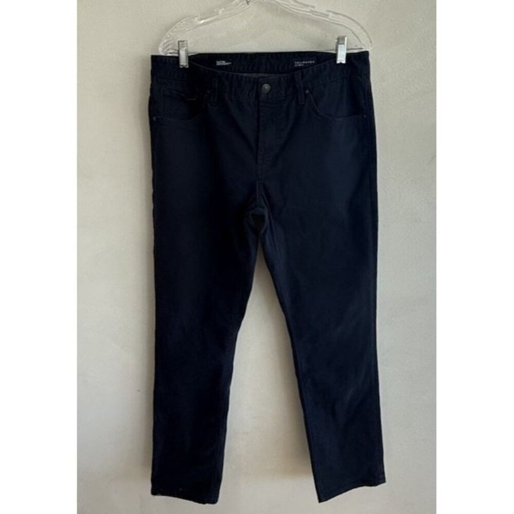 7 Diamonds Clifton Pants Mens 34 X 32 Blue Slim Straight Ultimate Stretch Modern - Picture 1 of 4